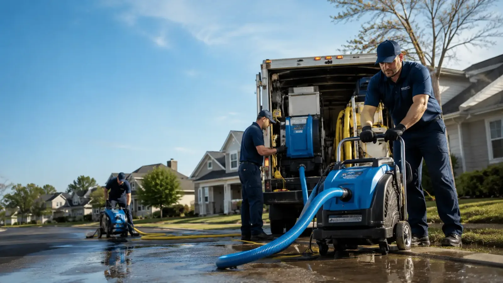 Flood Damage Cleanup in Red River, NM
